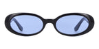 DMY Studios Valentina DMYSUN04SB1 Black Sunglasses
