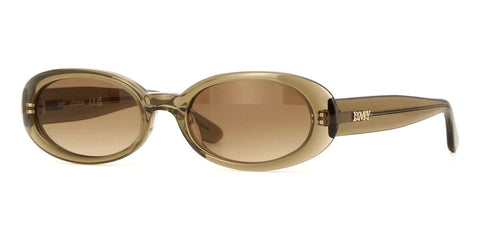 DMY Studios Valentina DMYSUN04TO Transparent Olive Sunglasses