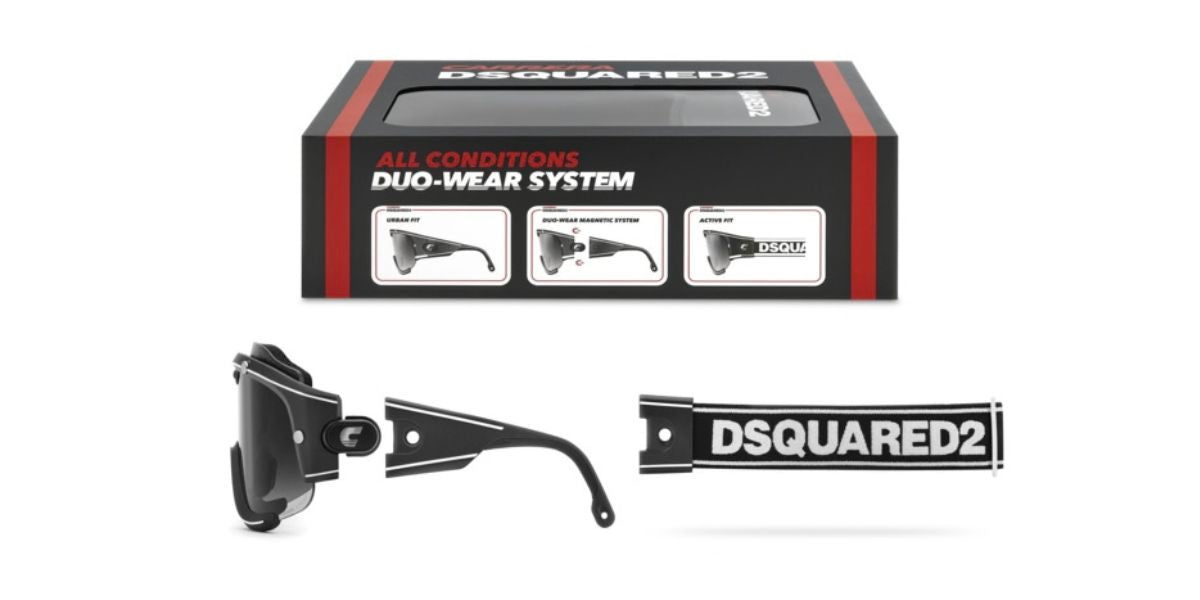 Dsquared2 D2SPEED 0039O with Detachable Goggle Band