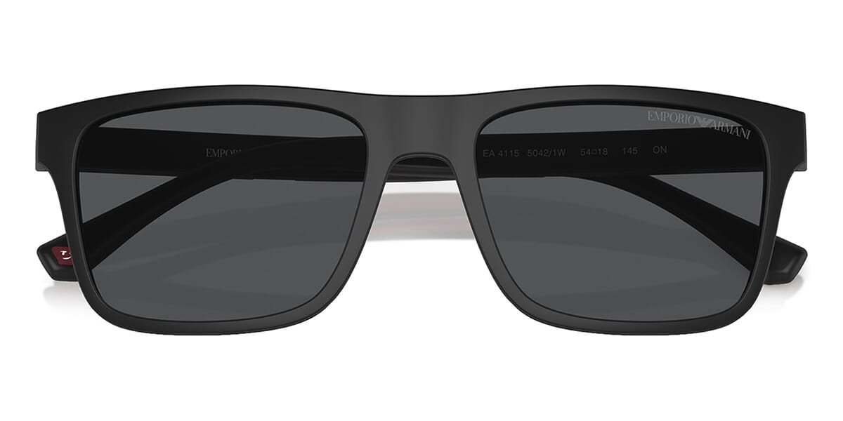 Emporio Armani EA4115 5801/1W with 2x Magnetic Clip-On Sunglasses