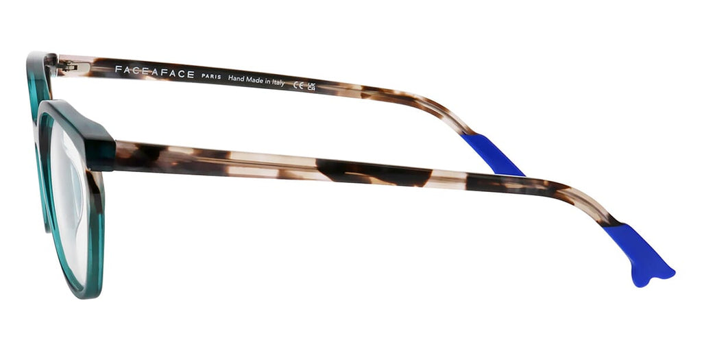 Lunettes De Vue Créateur Face à Face Bocca - Monture Carrée Gris Mauve 51mm - Neuf Avec étiquettes