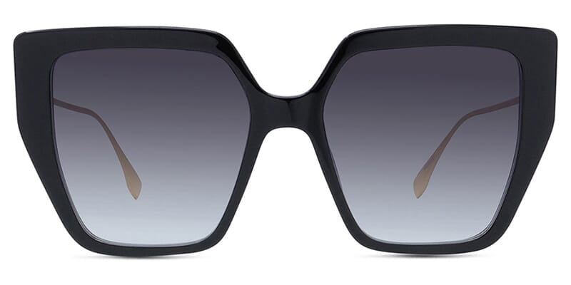 Fendi Baguette FE40012U 01B Sunglasses