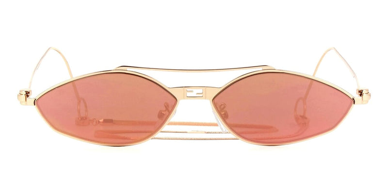 Fendi Baguette FE40114U-Y 33U with Detachable Chain Sunglasses