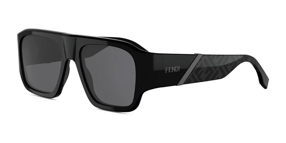 Fendi Diagonal FE40198I 01A Sunglasses