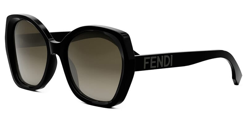 Fendi Lettering FE40112I 01F Sunglasses