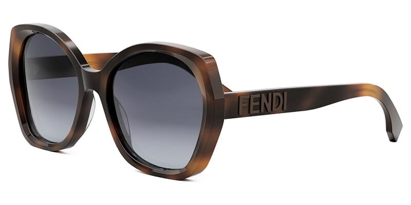 Fendi reflective sales sunglasses