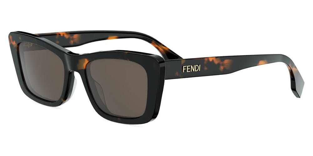 Fendi Lettering FE40185I 52N Sunglasses