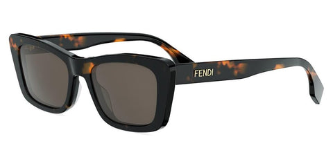 Fendi Lettering FE40185I 52N Sunglasses