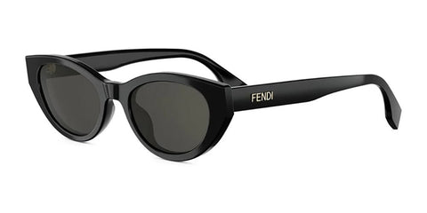 Fendi Lettering FE40209I 01A Sunglasses