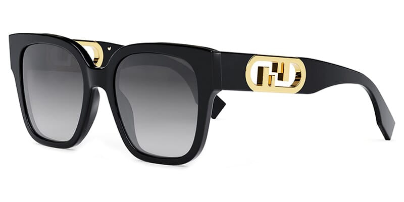 Fendi O'Lock FE40063I 01B Sunglasses