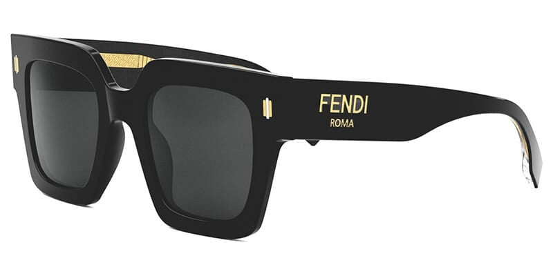 Fendi Roma FE40101I 01A Sunglasses