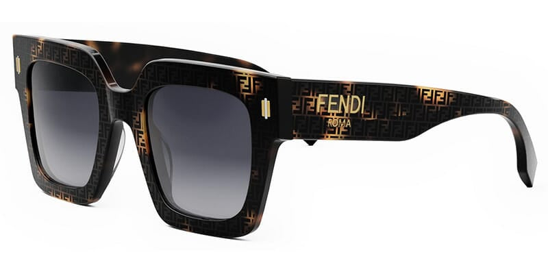 Fendi Roma FE40101I 55B Sunglasses