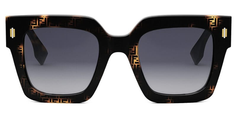 Fendi Roma FE40101I 55B Sunglasses