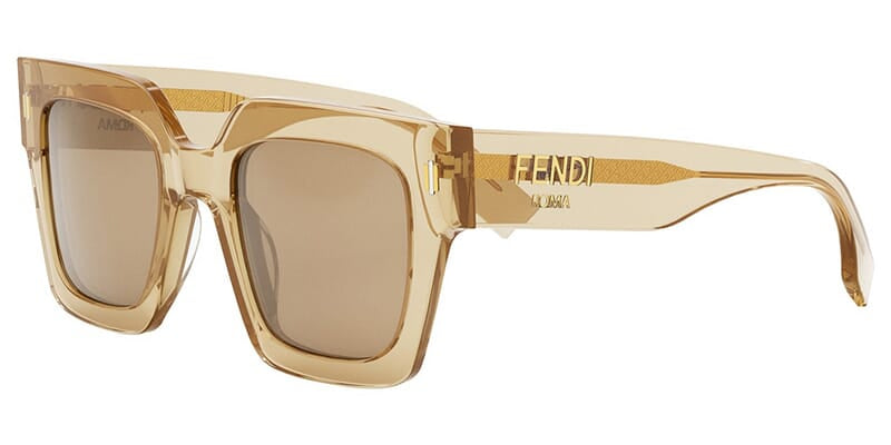 Fendi Roma FE40101I 57E Sunglasses