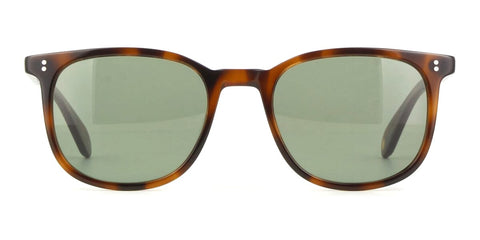 Garrett Leight Bentley 2036 SPBRNSH/GRN Sunglasses