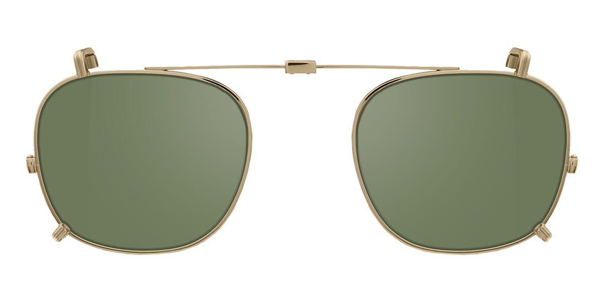 Garrett Leight Sherwood Clip 5154 G/GRN Folding Clip On Clip-On