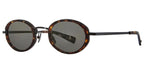 Garrett Leight Sun Alper 4077 AGT-MBK/ASH