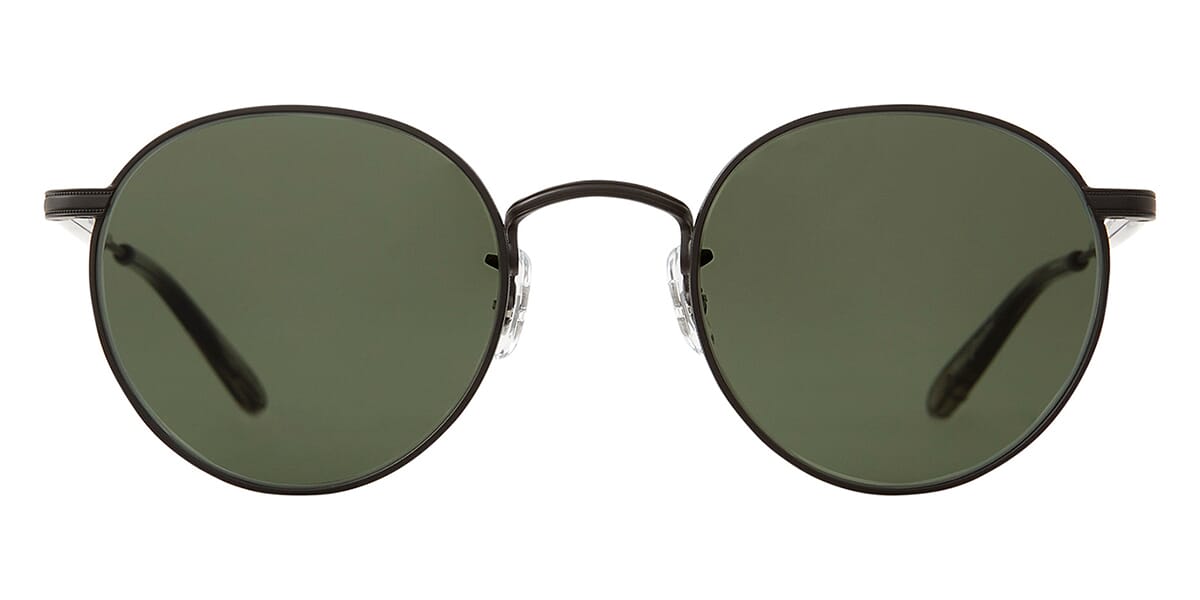 Garrett Leight Wilson M Sun 4005 BKSLT BK/SFPG15 Sunglasses