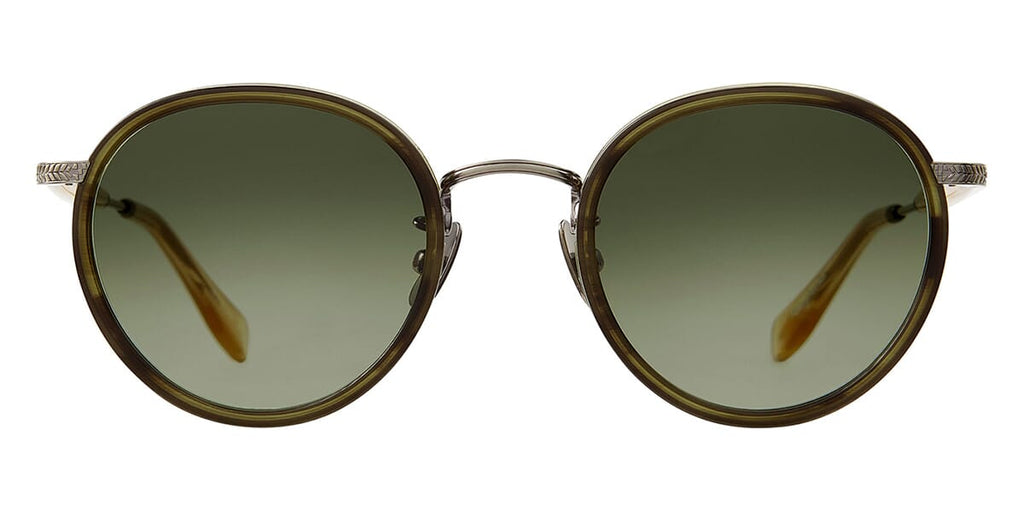 Garrett Leight Wilson X 4075 DGFR-PW/SFPEVGRNG Sunglasses - Pretavoir