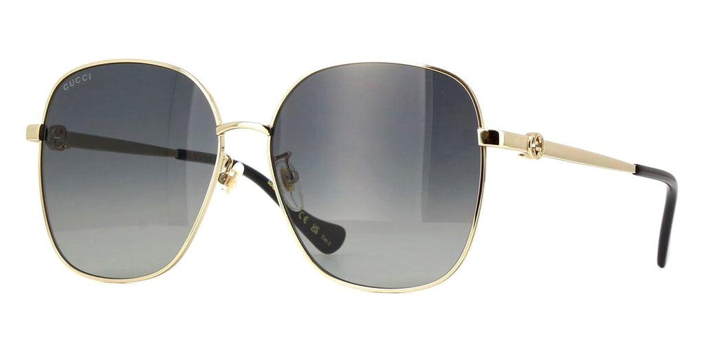 Gucci GG1089SA 001 with Detachable Chain Sunglasses