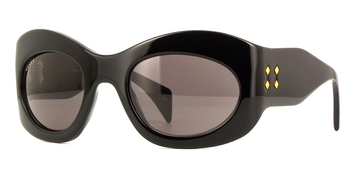 Gucci 55mm discount oval sunglasses