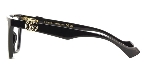 Gucci GG1542S 001 with Magnetic Clip-On Glasses