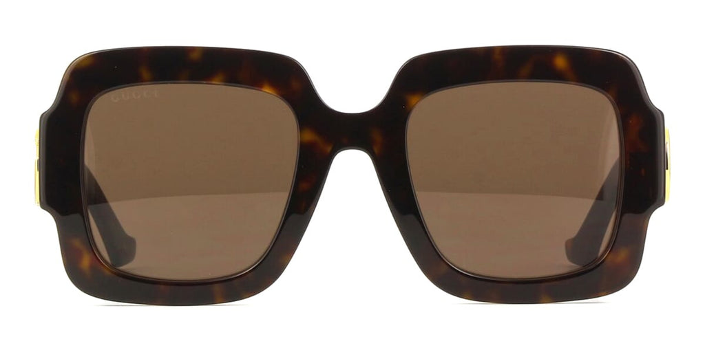 Lunette de soleil GUCCI GG1547S Marron écaille main image 1