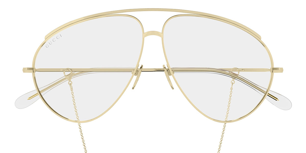 Gucci GG1654S 010 with Detachable Chain - As Seen On Carodaur & Amelia Gray Hamlin