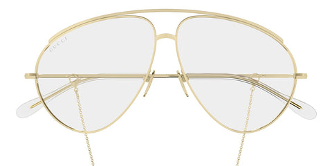 Gucci GG1654S 010 with Detachable Chain - As Seen On Carodaur & Amelia Gray Hamlin