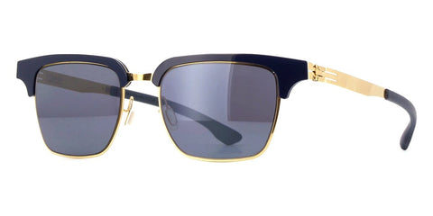 ic! berlin Akemi Sun Gold and True Blue Sunglasses