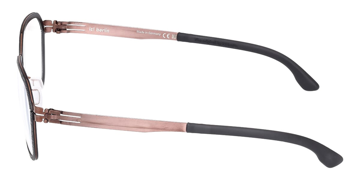 ic! berlin Argon Black Glasses
