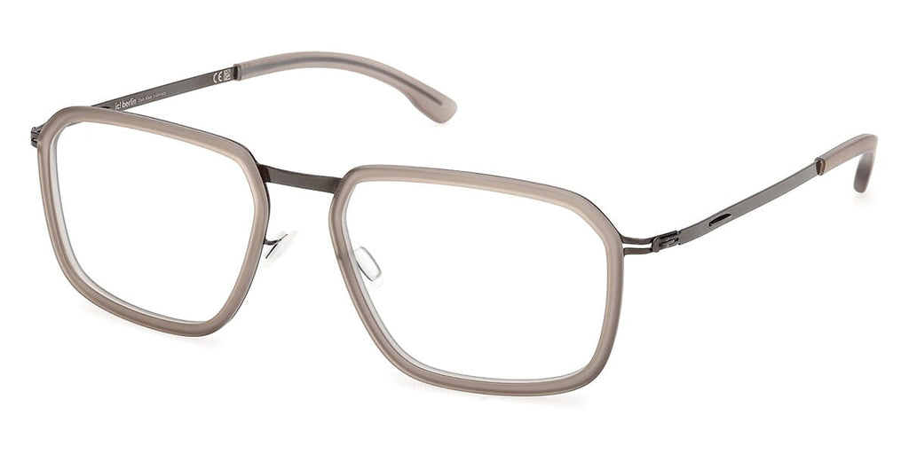 ic! Berlin Avery Gunmetal Cloudy and Matte Brown Glasses
