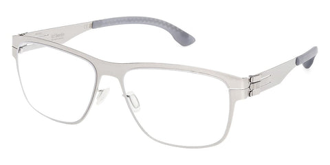 ic! Berlin Bert Chrome Grey Glasses