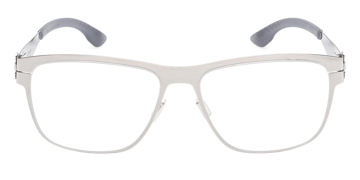 ic! Berlin Bert Chrome Grey Glasses