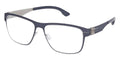 ic! Berlin Bert Marine Blue with Shiny Graphite Glasses
