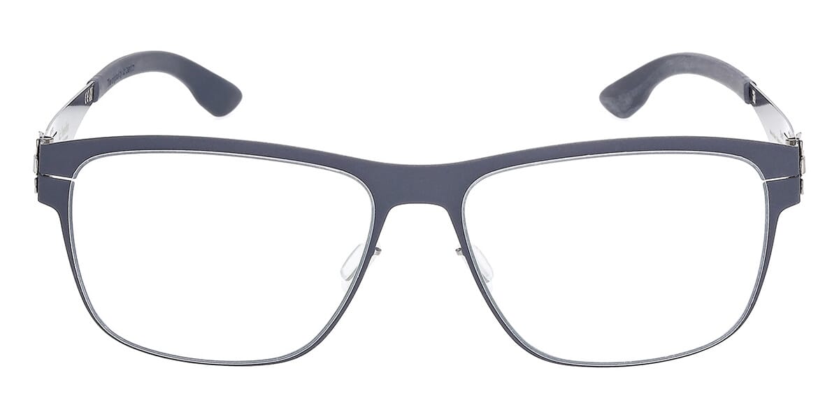 ic! Berlin Bert Marine Blue with Shiny Graphite Glasses