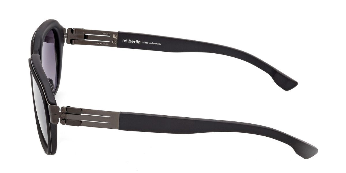 ic! berlin Bogart Gunmetal Black