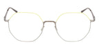 ic! Berlin Dua Custard Yellow with Shiny Graphite Pop Glasses