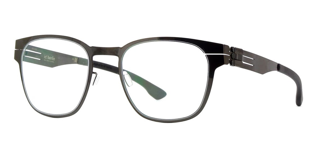 ic! berlin Edgar Gunmetal Black Glasses