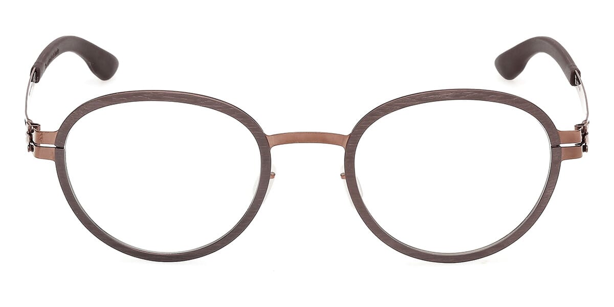 ic! Berlin Gallium Teak with Shiny Copper Glasses