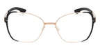 ic! Berlin Irine Black Sides with Rose Gold Glasses