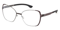ic! berlin Irine Bordeaux Sides with Gunmetal