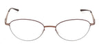 ic! Berlin Isa Shiny Copper Kidney Bean Circle Glasses