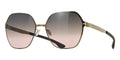 Ic! berlin Jacy C Rose Gold Sunglasses