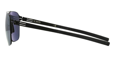 Ic! berlin Jonathan I Large Black Sunglasses