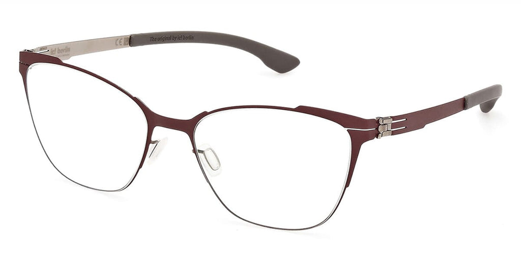 ic! Berlin Kara Kidney Bean with Shiny Bronze Glasses