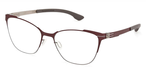 ic! Berlin Kara Kidney Bean with Shiny Bronze Glasses