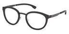 ic! Berlin Larry Rough Black Glasses