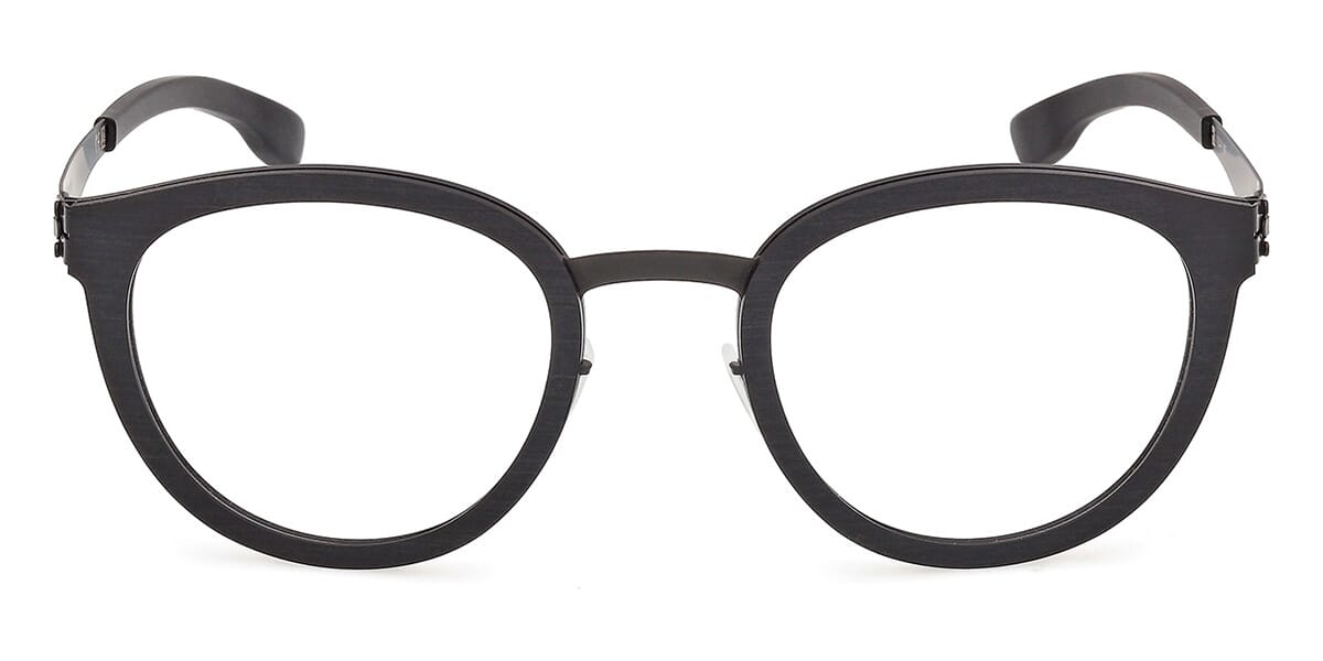 ic! Berlin Larry Rough Black Glasses