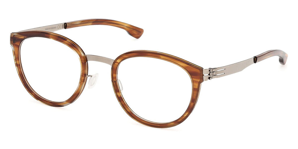 ic! Berlin Larry Shiny Bronze Amber Brown Glasses